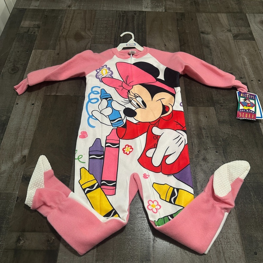 NWT VTG Kids Toddler Mickeys Stuff For Kids Minnie Girls Pajama Set Size 6